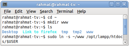 Membuat Link Folder Di Ubuntu | installasi xp web server apache php phpmyadmin dan Membuat Link Folder Di Ubuntu | installasi xp web server apache php phpmyadmin dan